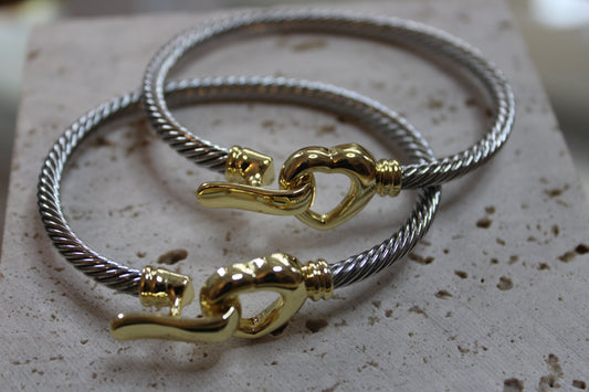 Heartlock Bangle