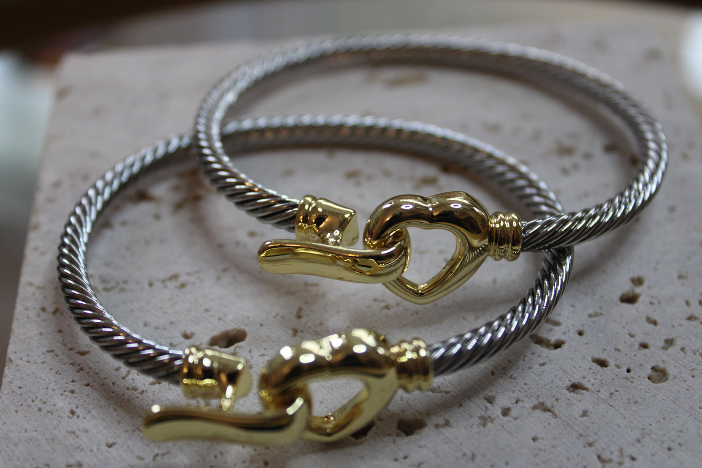Heartlock Bangle