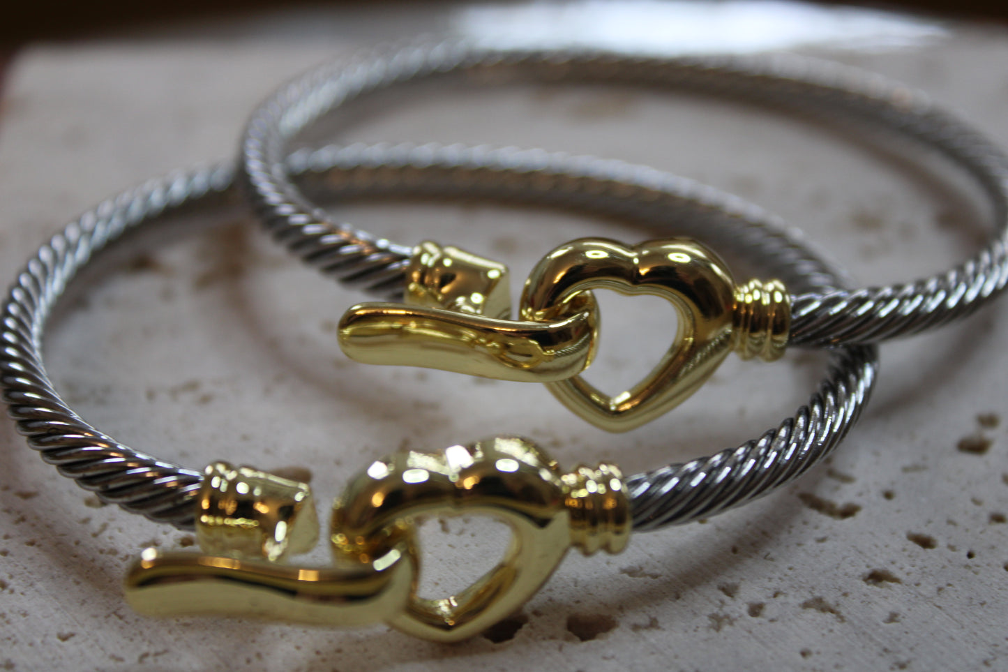 Heartlock Bangle