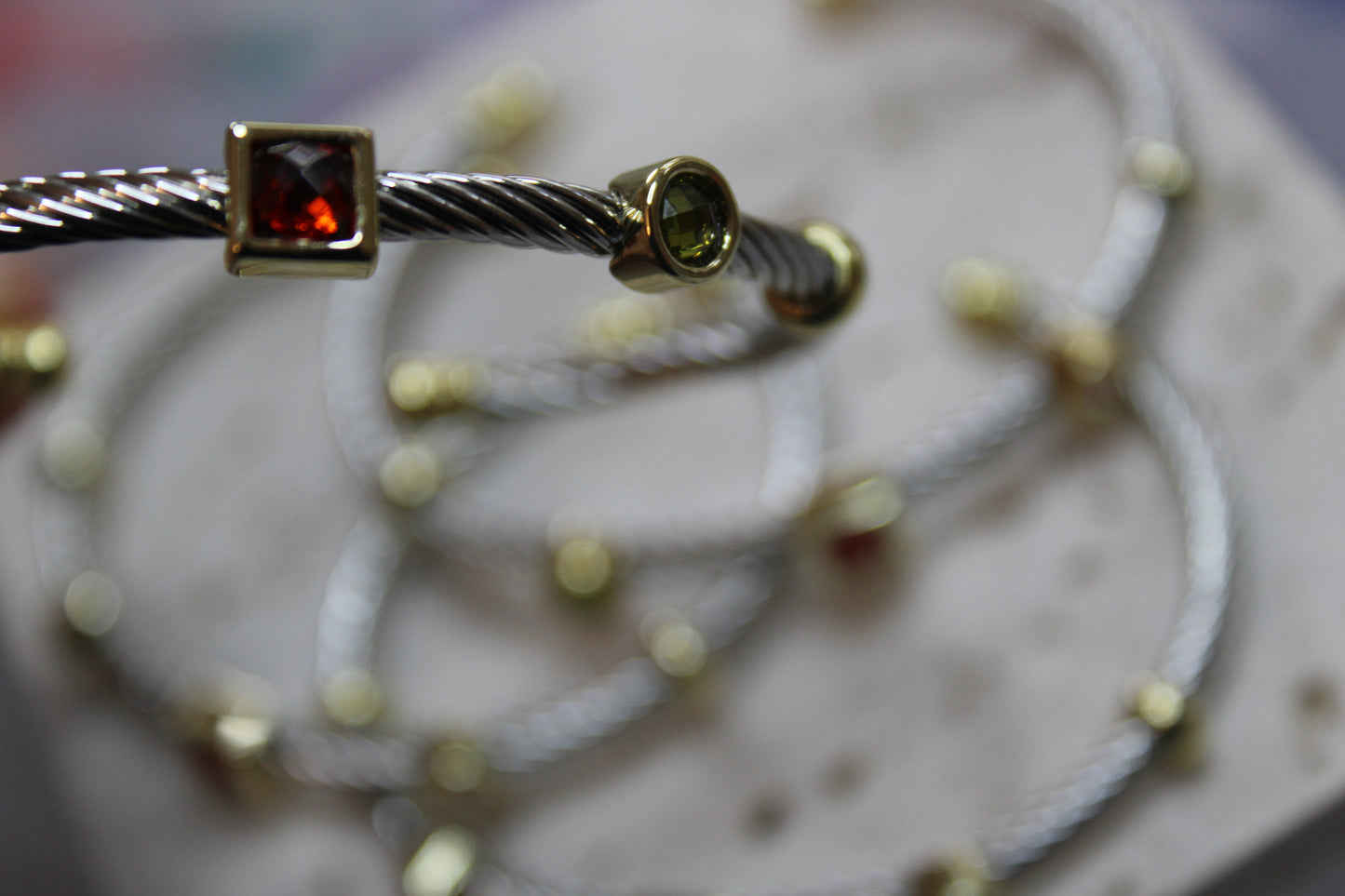 Pebble-Gems Bangle