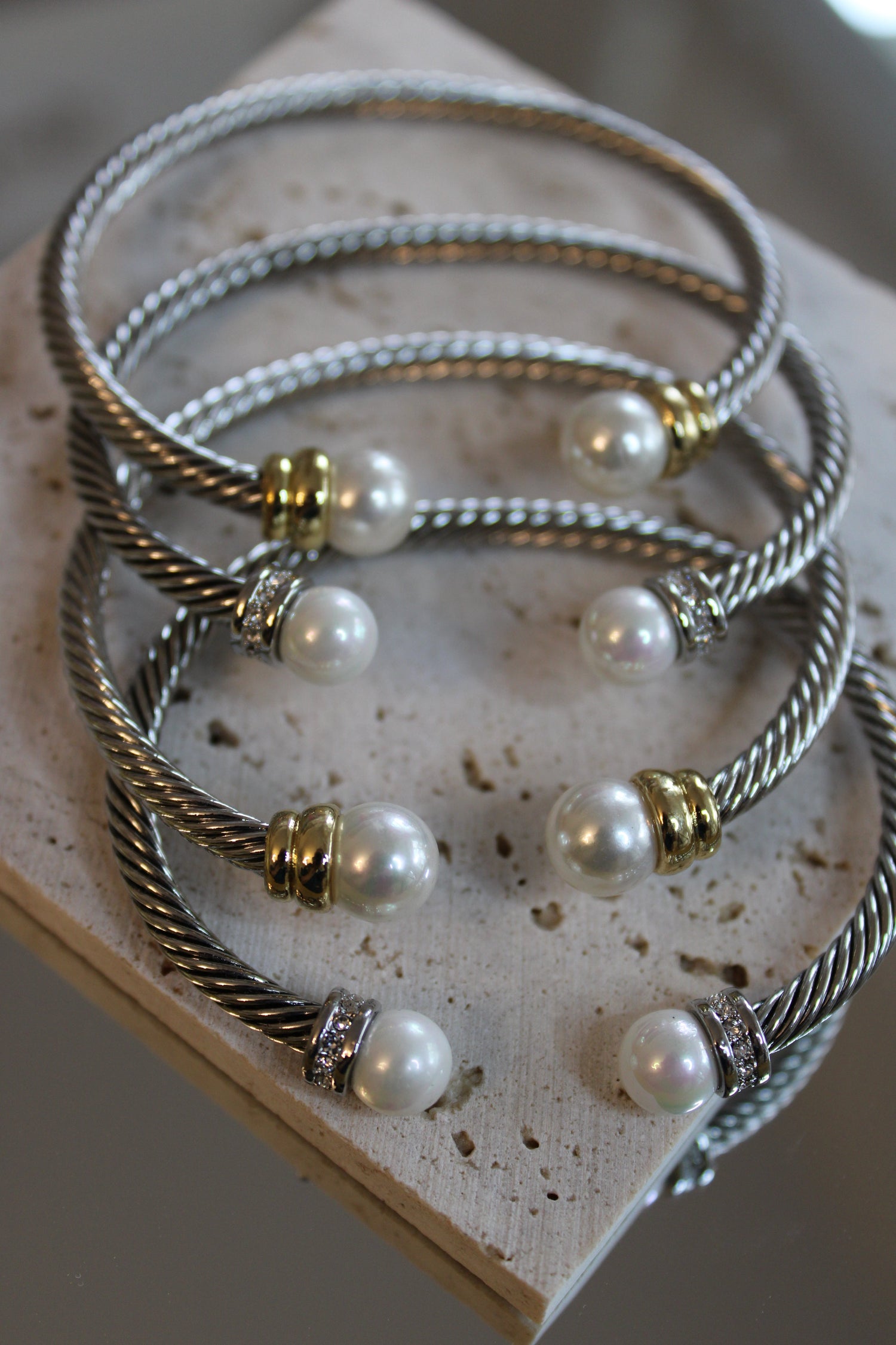 Cable Rope Luxe Bangles